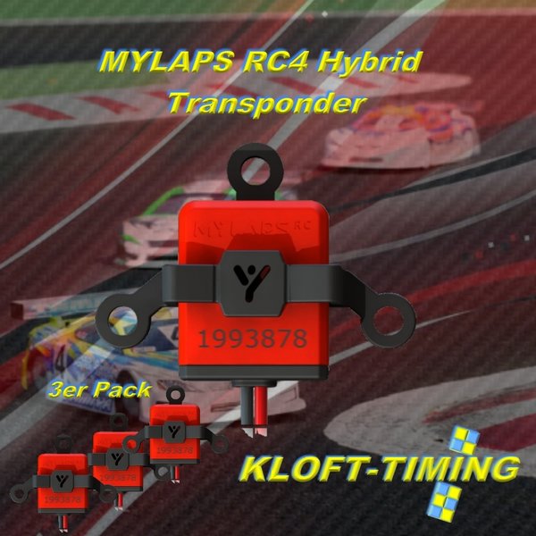 RC4 Hybrid Transponder 3er Pack