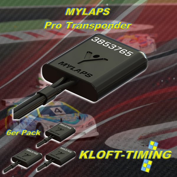 Mylaps RC4 Pro Transponder 6er Pack