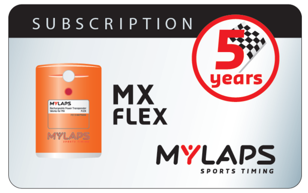 Codekarte/Subscription-Card MX TranX3 Flex Transponder 5 Jahre