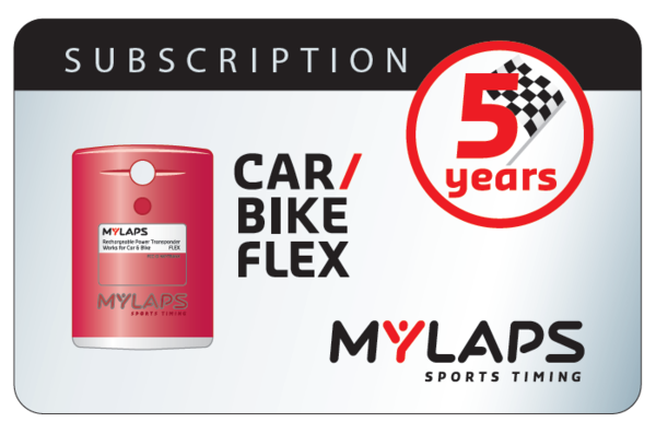 Codekarte/Subscription-Card Car/Bike TranX3 Flex Transponder 5 Jahre