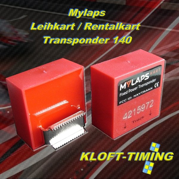 Mylaps 140 Leihkart/Rentalkart Transponder