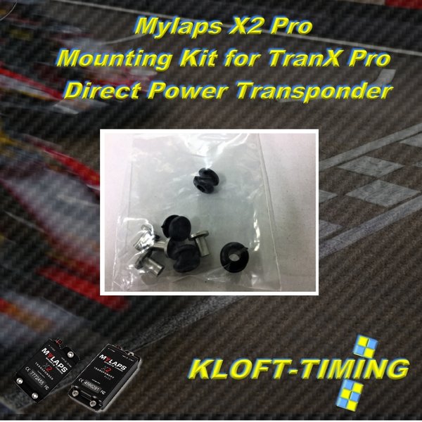 Mounting Kit for TranX Pro Direct Power Transponder - Car / Bike
