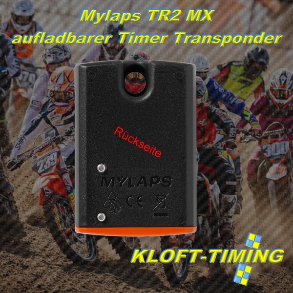 Mylaps TR2 MX Timer Transponder, Ersatz für TranX3 MX