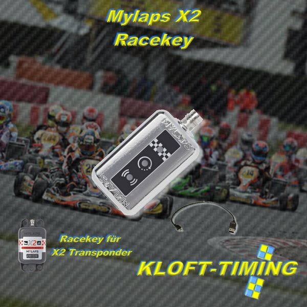 Mylaps X2 Racekey, komplett mit USB-Kabel, --- gebraucht ---
