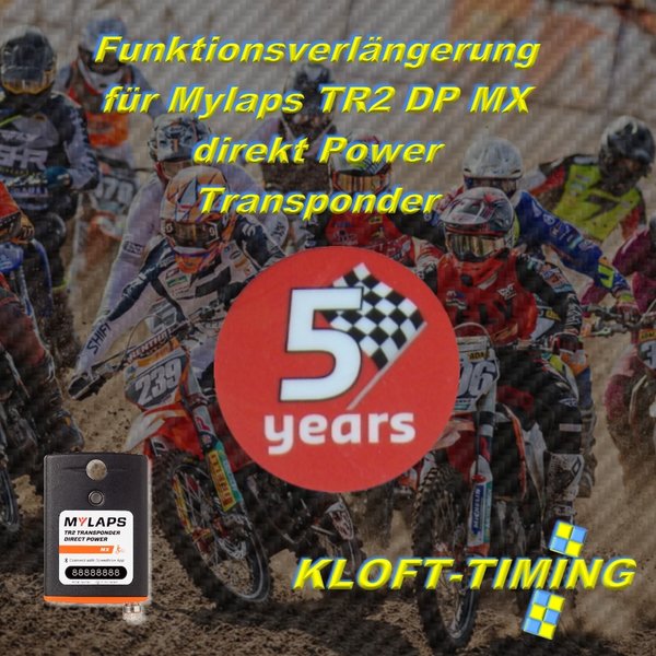Funktionsverlängerung 5 Jahre TR2 DP MX Transponder