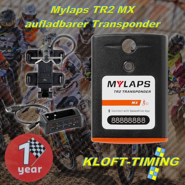 MYLAPS TR2 MX Transponder 1 Jahr
